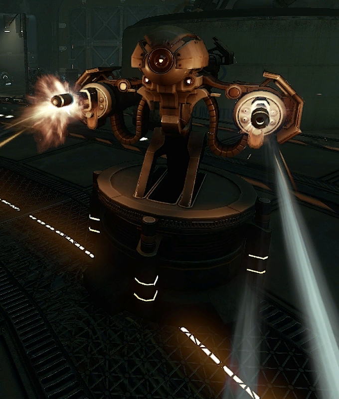 effects sentry gun lg