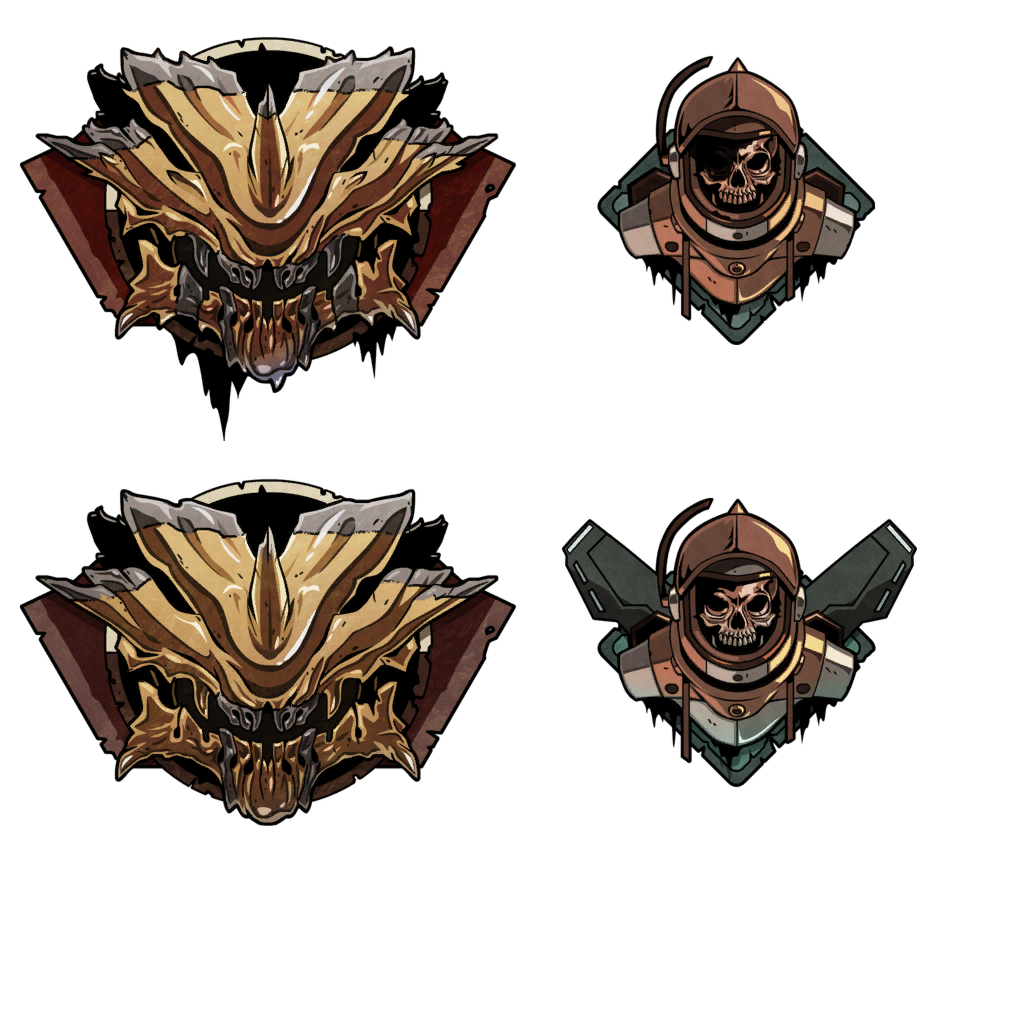 icons ranked badges I4