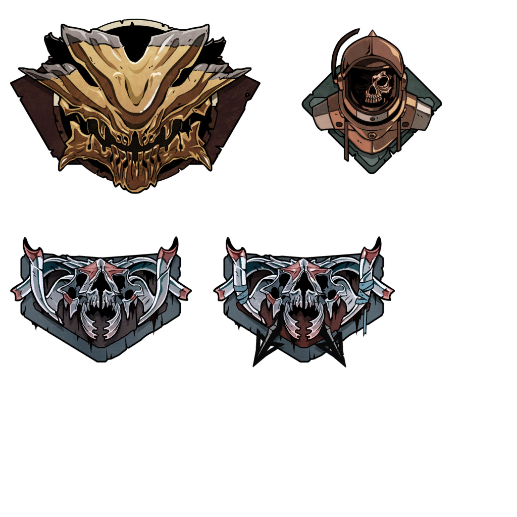 icons ranked badges IA