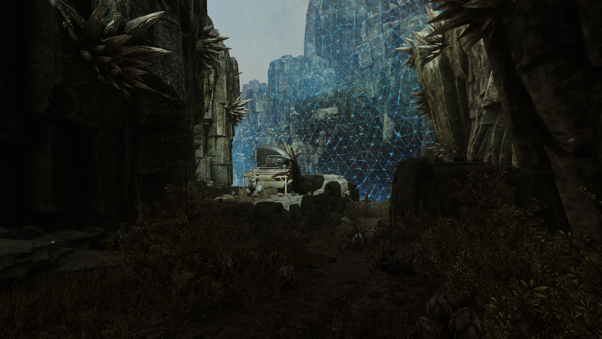 arena desert mountains