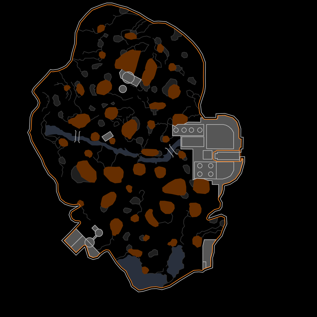 The Dam — Stage 2 minimap