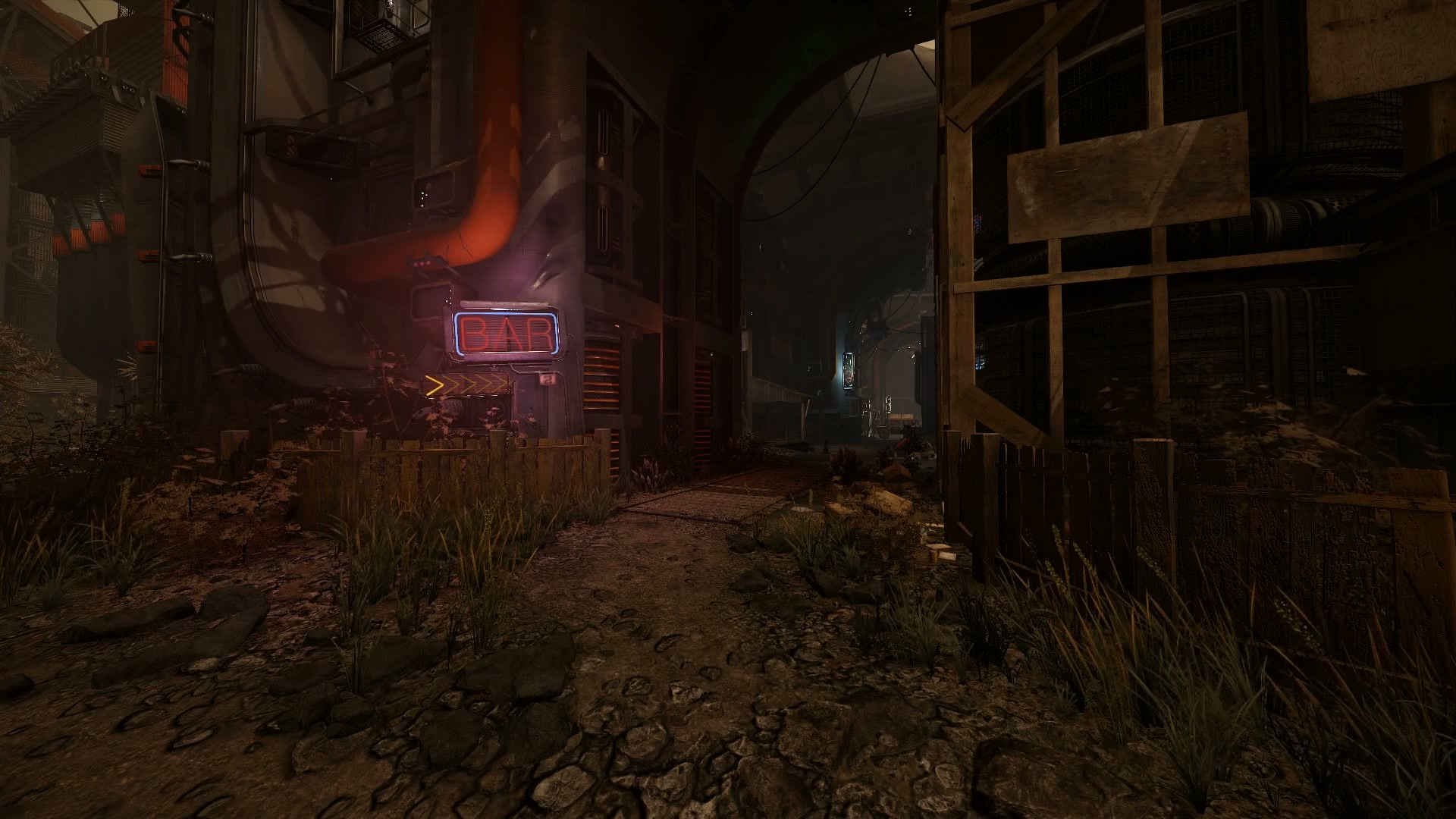 lobby forest slag town